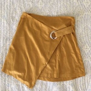 Suede Skirt